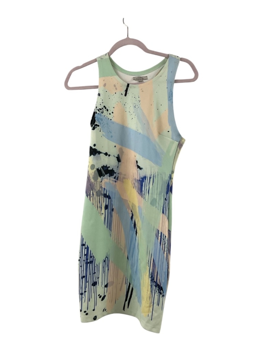 Zara Bodycon Multicolored Dress Size M - Picture 4 of 7